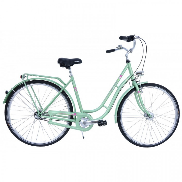 Mestský bicykel 28" Grecos zelený 19,5" 